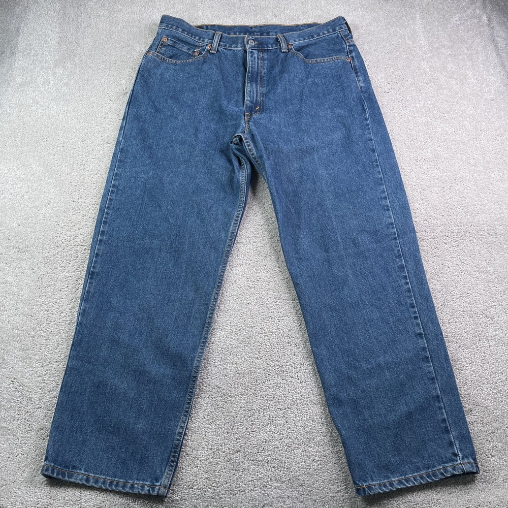 Levis Jeans Mens 38x30 Blue 550 Relaxed Fit Denim Pants Baggy Skater Dadcore Y2K